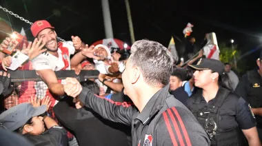 River llegó a San Martín de los Andes y va por un campeón de Libertadores con Flamengo