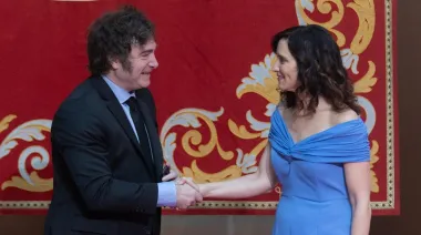 Milei recibe a Isabel Díaz Ayuso en la Casa Rosada y refuerza el eje político con Madrid