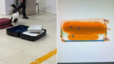 Cuestionan un operativo en Ezeiza que derivó en la detención de un narco valijero colombiano