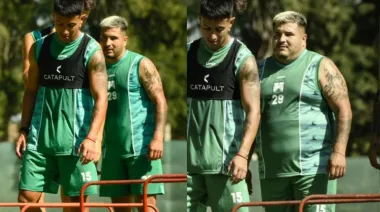 Enzo Hoyos, el jugador de Ferro que sufrió bullying por una foto falsa de su cuerpo