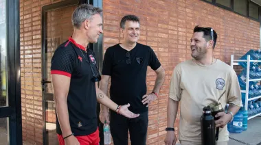 Newell’s recibió a Matías Messi en el predio Jorge Griffa: el motivo del encuentro
