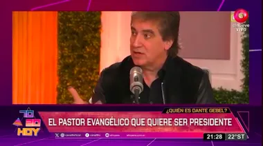 Dante Gebel, el pastor que juega a presidente y ya incomoda a la política argentina