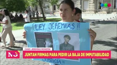 El crimen de Jeremías Monzón reavivó el reclamo por cambios en el régimen penal juvenil