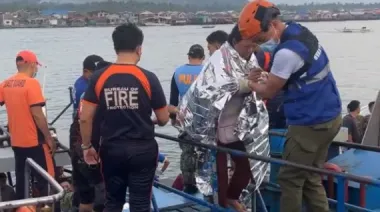 Se hunde un ferry con más de 350 pasajeros en el sur de Filipinas