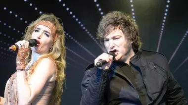 Milei cantó "El rock del Gato" con Fátima Flórez y cerrará La Derecha Fest