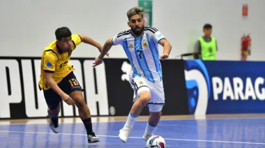 Argentina goleó a Ecuador y se afirma en la Copa América de futsal
