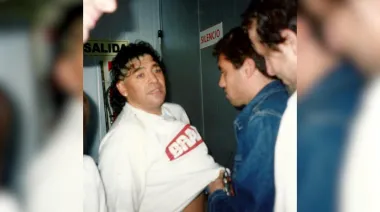 El día que Diego Maradona entró a la casa de Gran Hermano en 2001