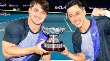 Gustavo Fernández ganó el Abierto de Australia y consiguió el Grand Slam carrera