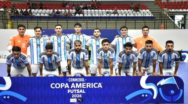 Argentina venció 2-0 a Venezuela y es finalista de la Copa América de futsal