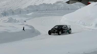 Franco Colapinto: del Shakedown en Barcelona a manejar sobre la nieve en Andorra