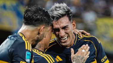 Boca debutó con una victoria sufrida ante Deportivo Riestra con gol de Di Lollo