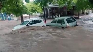 Temporal en Mendoza: lluvias, granizo e inundaciones provocaron caos en la provincia de Cuyo