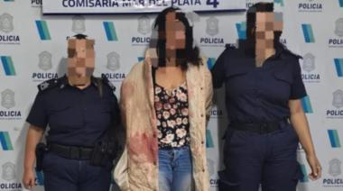 Mar del Plata: una mujer entró a la casa de su expareja y lo atacó con un palo de amasar