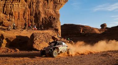 Gran debut de los argentinos en el inicio del rally Dakar