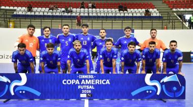 Argentina debutó con una goleada frente a Perú en la Copa América de futsal