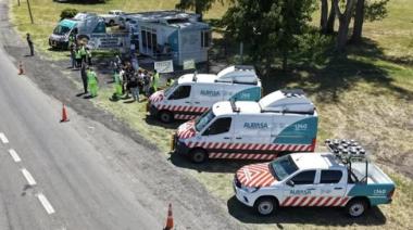 Seguridad vial en la Ruta 2: inauguran una nueva base operativa para asistir a turistas