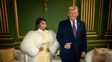 Nicki Minaj se alineó con la política económica de Donald Trump y agitó la cultura pop