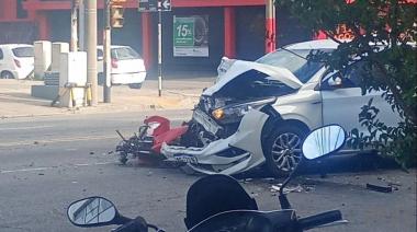 Tragedia en Mar del Plata: muere un motociclista en un choque múltiple en la avenida Independencia