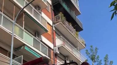 Incendio en Caballito: un hombre de 70 años sufrió quemaduras en el 75% de su cuerpo