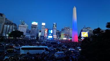 La noche en que el Obelisco habló por Venezuela: la frase de Macri que marcó postura