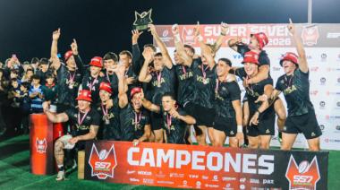 Los Pumas 7's brillaron en Mar del Plata y levantaron el título