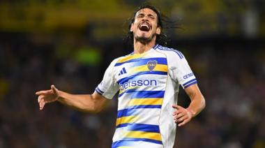 Volvió el 10 de Boca: Edinson Cavani sumó minutos en la Bombonera