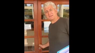 Villa Gesell: el intendente Barrera estalló al encontrar cerrado el Concejo Deliberante
