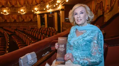 Mirtha Legrand no para: a punto de celebrar sus 99 años, visitó el Teatro Colón