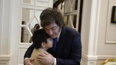 La emoción de Milei con Pedrito: qué pasó en el segundo encuentro en Casa Rosada