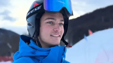 Tiziano Gravier, el hijo de Valeria Mazza, debuta en los Juegos Olímpicos de Invierno