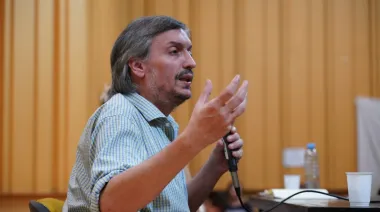 PJ bonaerense y FMI: cómo Emmanuel González Santalla defendió a Máximo Kirchner