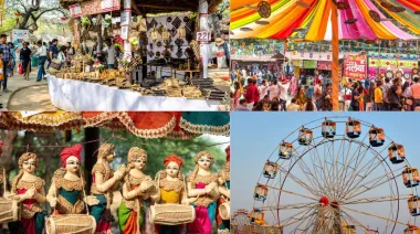 Feria Internacional de Surajkund: qué se sabe del juego que cayó y dejó dos muertos