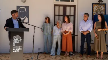 Desde Lobos, Kicillof refuerza su identidad peronista con la restauración del Museo Perón