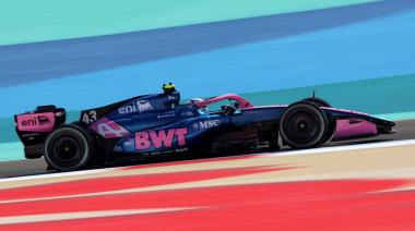 Colapinto brilla en Bahréin y se despide con confianza de la pretemporada