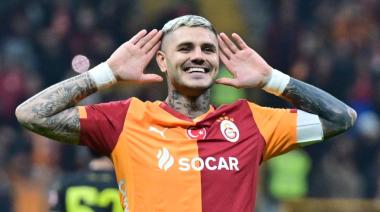 Icardi inmortal: se convirtió en el máximo goleador extranjero del Galatasaray