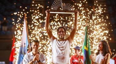 Djokovic y una catarata de famosos felicitaron a Etcheverry tras su primer título ATP