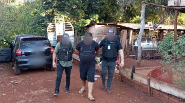 Detuvieron a un narco con notificación roja de Interpol viviendo en Misiones