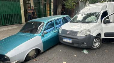 Persecución, choque y fuga en Pompeya: quiénes iban en la camioneta robada