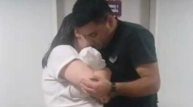 Milagro en San Juan: policías salvaron a un bebé que nació en un inodoro y estaba sin signos vitales