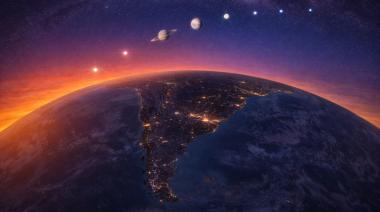 Cómo y cuándo ver la alineación de seis planetas que iluminará el cielo en Argentina