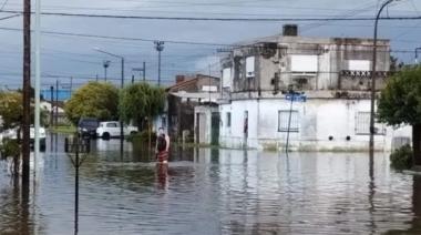 Olavarría y el temporal: 150 mm en pocas horas desbordaron calles y canales