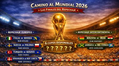 Repechajes al Mundial: dónde y a qué hora ver los partidos