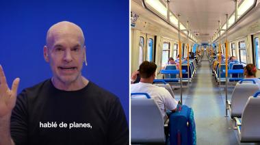Trenes VIP solo para porteños: la idea de Larreta para recuperar CABA en 2027