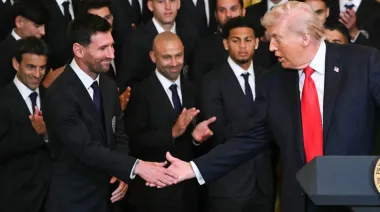 Lionel Messi y el Inter Miami visitaron a Donald Trump en la Casa Blanca
