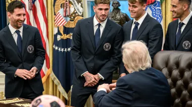 Messi en la Casa Blanca: Trump habló de Rodrigo De Paul e hizo reír a todos