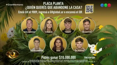 Cómo será la humillante salida de la placa planta en Gran Hermano Generación Dorada