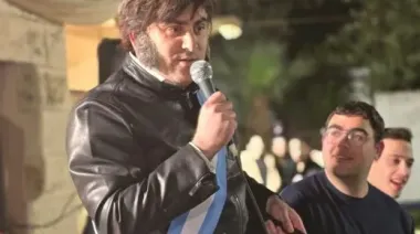 Un imitador de Milei en Israel provoca una reacción inesperada