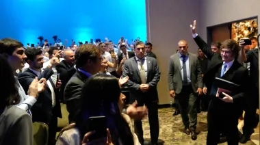 Desde Tucumán, Milei apuntó al gobierno anterior y habló de economía