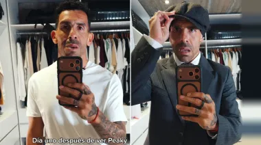 Carlitos Shelby: Tevez se volvió viral tras ver Peaky Blinders