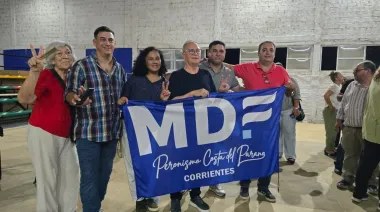 Axel Kicillof desembarcó en Corrientes con el MDF y mira más allá de 2027